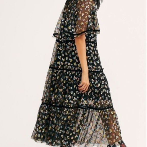 NWT Free People Floral Dress with Slip - Picture 2 of 7